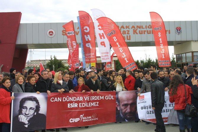 Gazeteciler gününde CHP’den Silivri’ye destek çıkarması