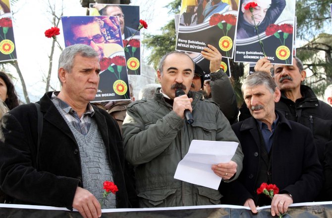 Ankara katliamının üçüncü ayında ölenleri andılar