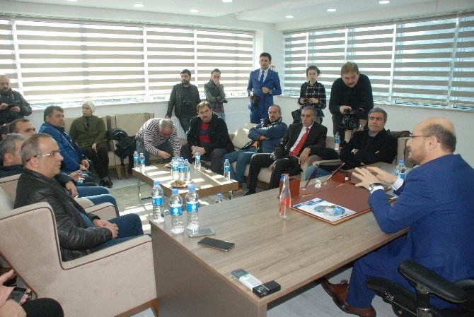 Başkan Özcan, Gazetecilerle Buluştu