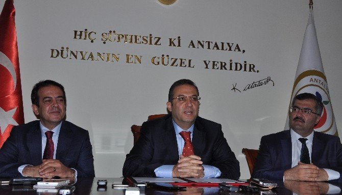 Vali Türker Zeytinpark Protokolünü İmzaladı