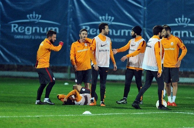 Galatasaray İdmanında Gerginlik