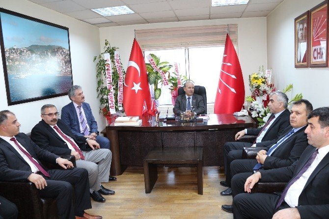 GMİS Yönetim Kurulundan CHP İl Ve İlçe Başkanlıklarına Ziyaret