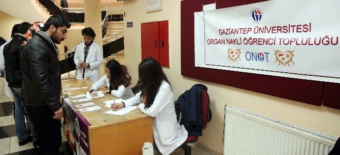 Gaziantep Üniversitesi’nde Organ Bağışı Bilgilendirmesi