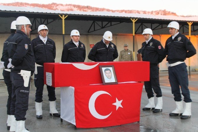 Şırnak’ta Şehit Polis İçin Tören Düzenlendi