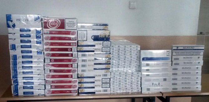 5 bin 270 paket kaçak sigara ele geçirildi