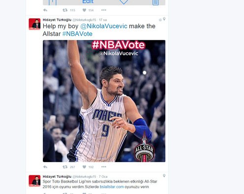 TBF CEO'su Türkoğlu'nun NBA All-Star tweeti tepki çekti