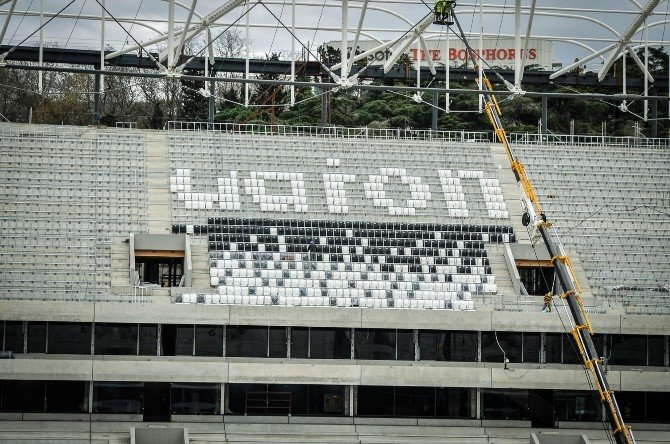 Vodafone Arena’da Koltuk Montajı Başladı