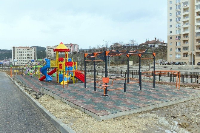 Kastamonu’da ‘Street Workout’ Parkuru Yapıldı