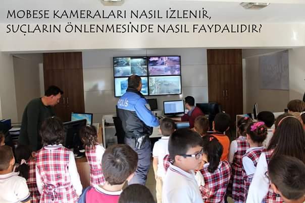 İlkokul öğrencilerine polis teşkilatı yerinde tanıtıldı