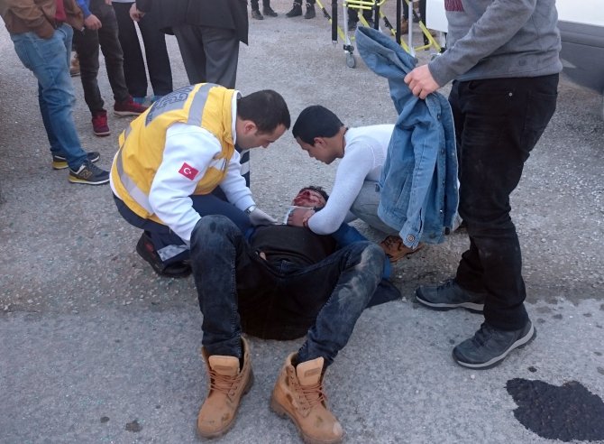 Edirne’de trafik kazası: 1 yaralı