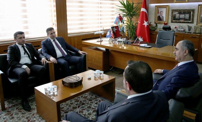Kosova Devlet Bakanı Demiri’den, Sivas Belediyesi’ne Ziyaret