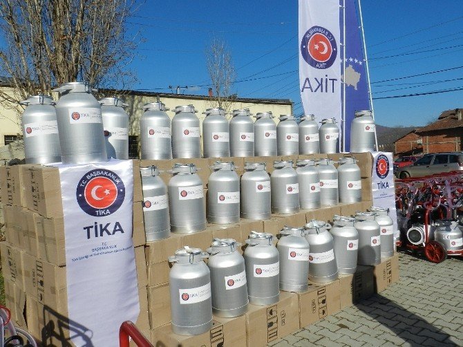 TİKA’dan Kosovalı Süt Üreticilerine Büyük Destek