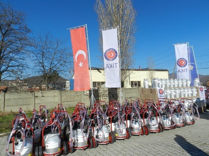 TİKA’dan Kosovalı Süt Üreticilerine Büyük Destek