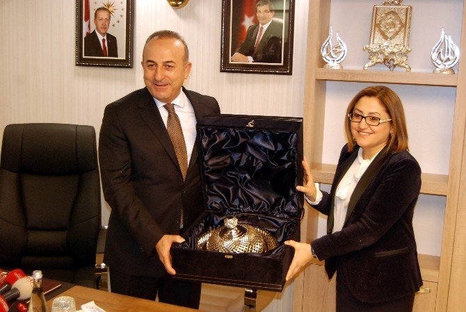 Dışişleri Bakanı Çavuşoğlu’nun Gaziantep Ziyareti
