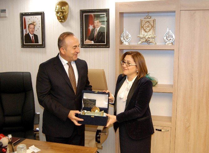 Dışişleri Bakanı Çavuşoğlu’nun Gaziantep Ziyareti