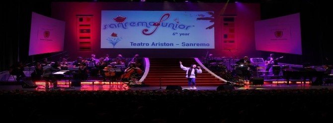 Türk Çocukları “San Remo Çocuk Şarkı Yarışması” Nda