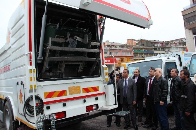 Kdz. Ereğli Belediyesi Hizmete Giren Yeni Araçlarını Tanıttı