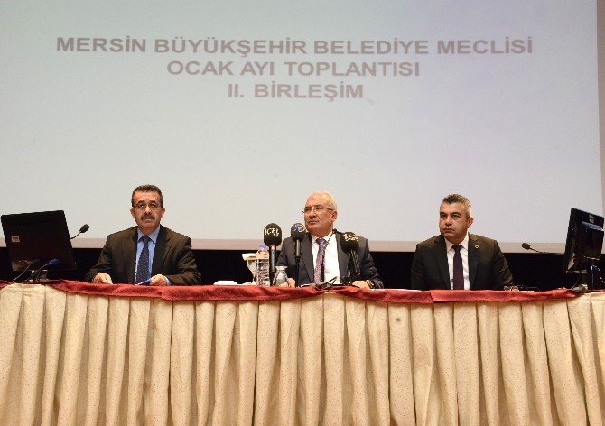 Mersin Büyükşehir Belediye Meclisi Toplandı