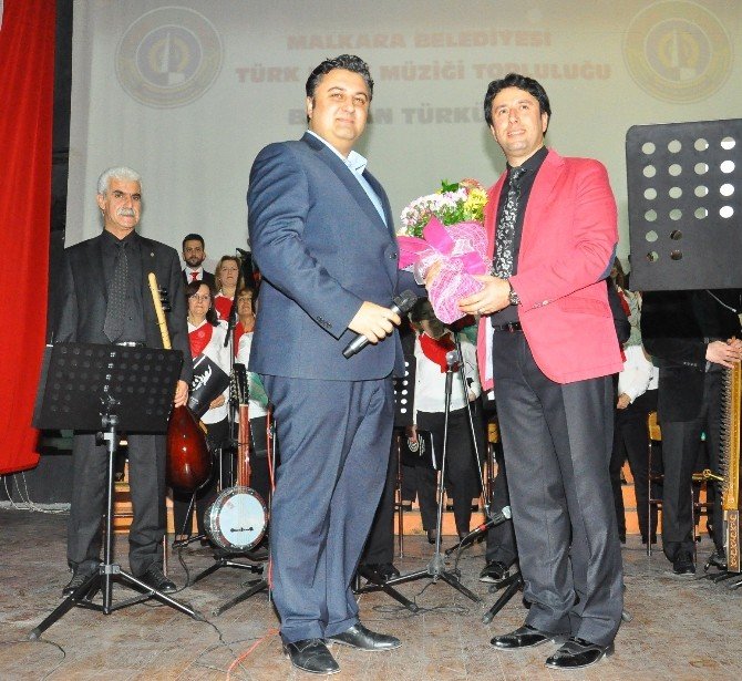 Malkara Belediyesi Türk Halk Müziği Konserinde Balkan Rüzgarı Esti