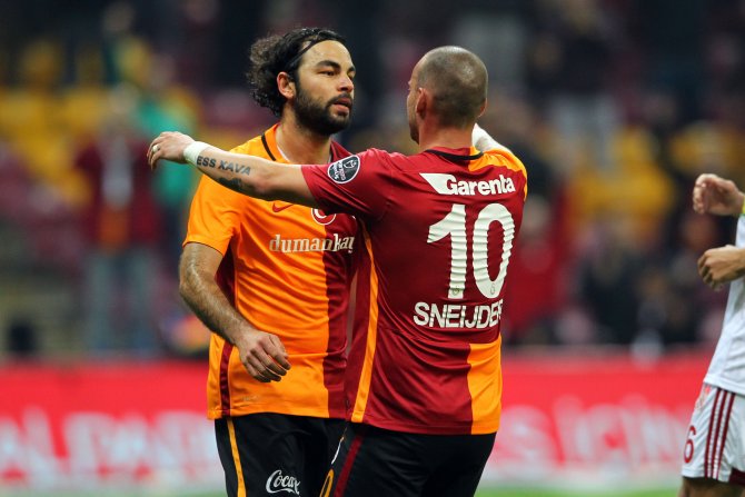 Galatasaray: 2 - Medicana Sivasspor: 0 (İlk yarı)
