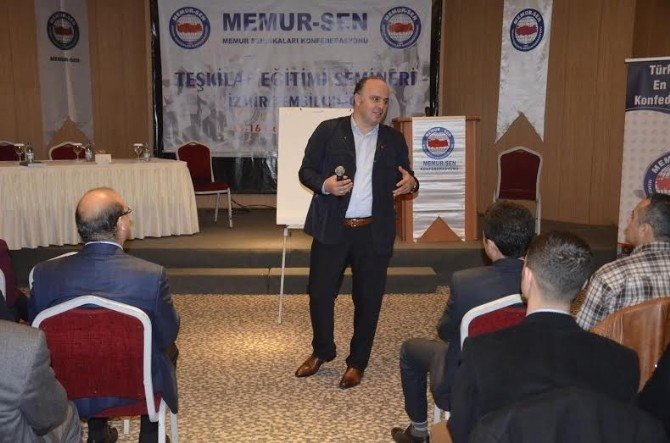Memur-sen İzmir Teşkilat Eğitim Semineri Çeşme’de Düzenlendi