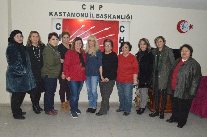 CHP Kastamonu Kadın Kolları Görev Dağılımı Yaptı