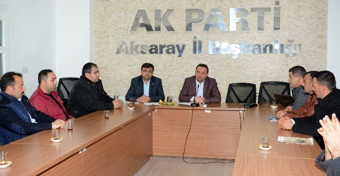 Aksaray’da AK Parti’den Muhtarlarla İstişare Toplantısı