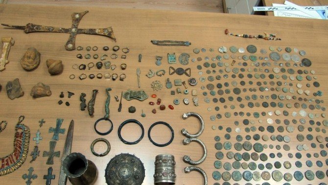 Çorum’da Tarihi Eser Operasyonu