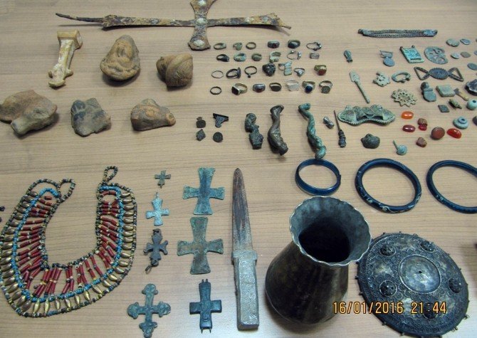 Çorum’da Tarihi Eser Operasyonu