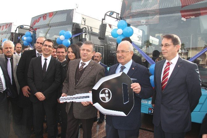 Mersin’de Belediye Otobüsü Filosuna Taze Kan