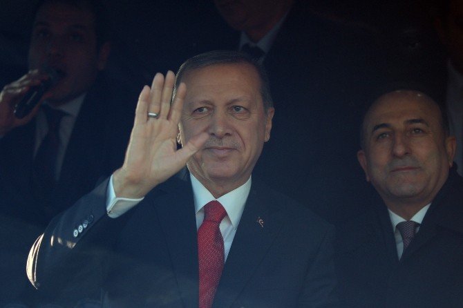 Cumhurbaşkanı Erdoğan Antalya’da (1)