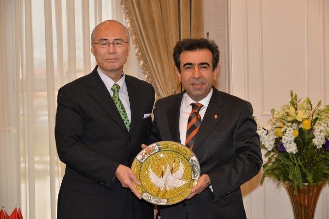 Japonya İstanbul Başkonsolosu’ndan Kocaeli Valisi’ne Ziyaret