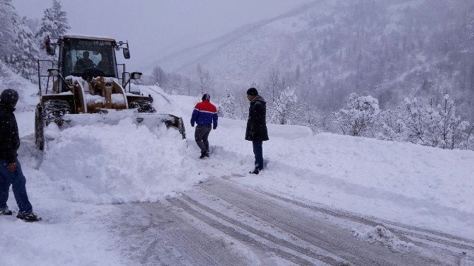 Bursa’nın Dağ İlçelerine Kar Engeli