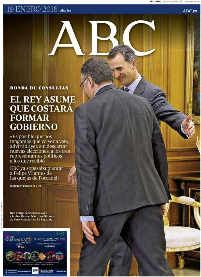 İspanyol basınında gündem hükümet kurma çalışmaları