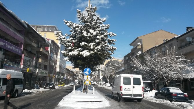 Bitlis’te kar yağışı yeniden başladı