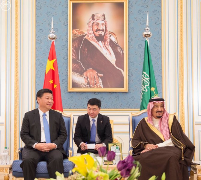 Çin Cumhurbaşkanı Xi Jinping, Suudi Arabistan’da