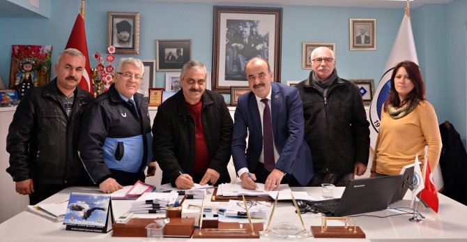 Mudanya Belediyesi’ndeki işçilere toplu sözleşme ayarı