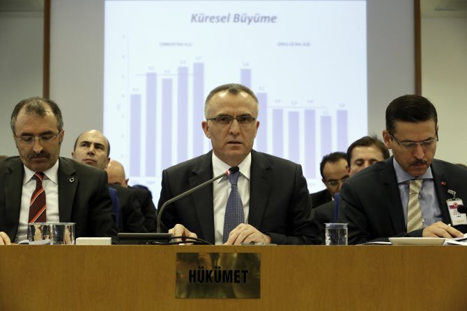Maliye Bakanı Ağbal ile CHP'li Erdoğdu arasında sert tartışma