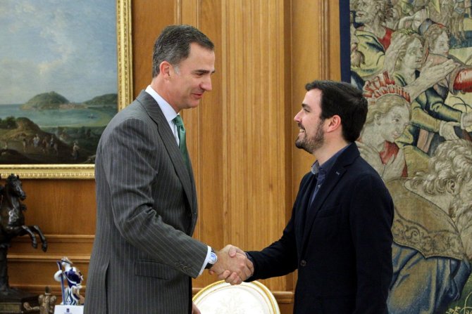 İspanya Kralı ile görüşen solcu lider: Biz cumhuriyet istiyoruz