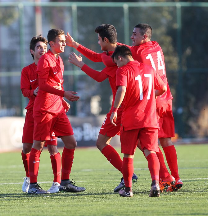 U16 Milli Futbol Takımı'nın son maçı Çek Cumhuriyeti ile