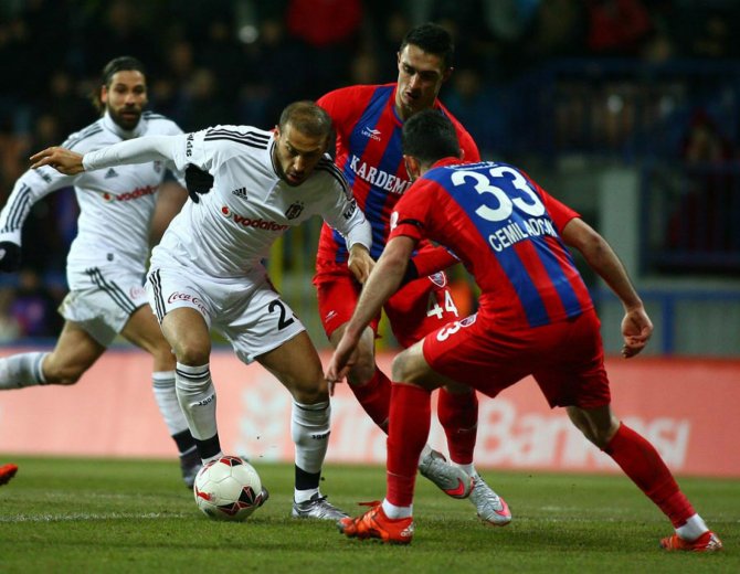 Kardemir Karabükspor: 2 - Beşiktaş: 0