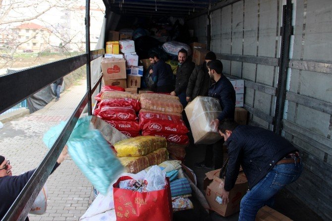 Yalovalılardan Bayır Bucak Türkmenlerine Yardım