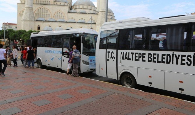 Maltepe Belediyesi Araçları 2015 Yılında Sekiz Milyon Kilometre Yol Katetti