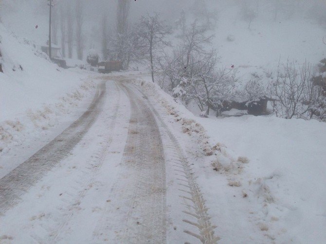 Büyükşehir Belediyesi Kar Mücadelesine Devam Ediyor