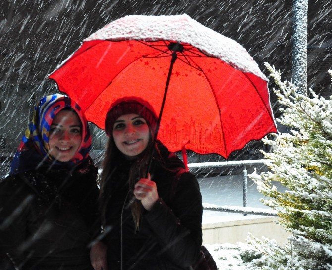 Sivas’ta Kar Yağışı