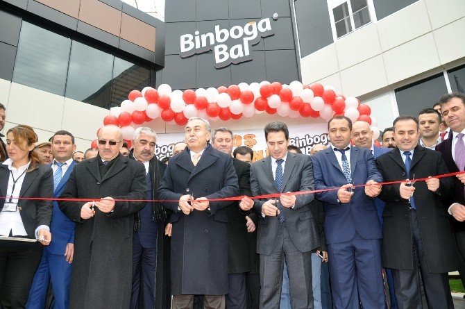 Türkiye’nin Yüzde 40 Bal İhtiyacını Karşılayan Binboğa Bal Kooperatifinin Yeni Binası Açıldı