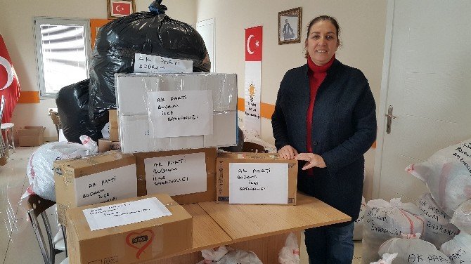 Bodrum AK Parti Türkmen Kardeşlerini Unutmadı