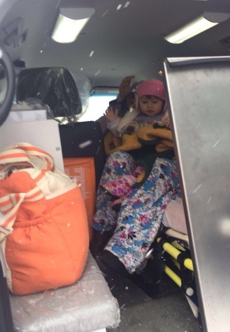Paletli Ambulans 18 Aylık Bebeğin Yardımına Koştu
