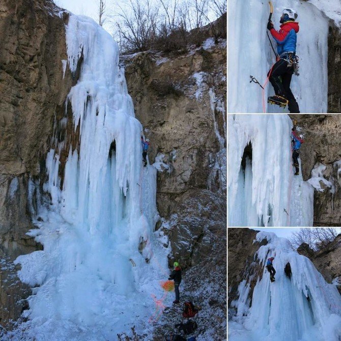 Erzurum’da Uluslararası Buz Tırmanış Festivali