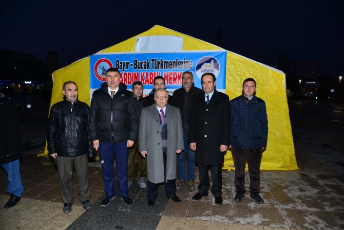 Vali Şentürk: Bayır-Bucak Türkmenleri için vatandaş sırtındaki montu veriyor